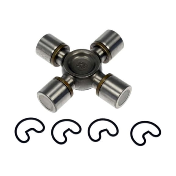 KarParts360 For Dodge Ram 3500 2003-2009 Universal Joint Set | Steel | Plain Round Bearing Cap Type | External Snap Ring | 106.2 Millimeters Distance Between Opposing Bearing Cap Faces | 68003521AB