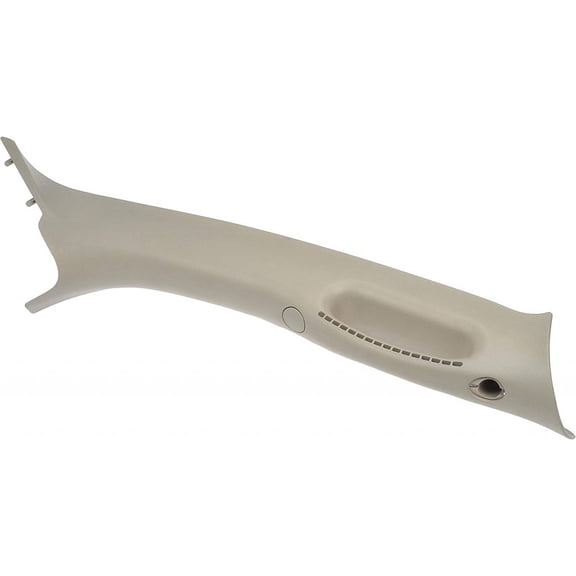 KarParts360 For Dodge Ram 4500/5500 2008 2009 2010 A-Pillar Trim Panel | Plastic Material | Clip On and Screw Attachment Method | Beige Color | Replacement For 1TE74BD1AA, 1TE74TL2AA
