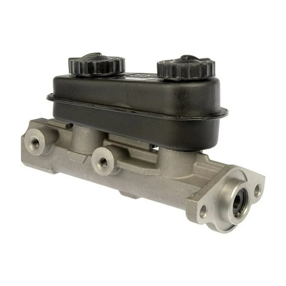 KarParts360 For Dodge Shadow 1990 Brake Master Cylinder | Aluminum Material | 0.875 Inches Bore Diameter | 2 Outlets | Reservoir Included | Replacement For 4294514, 4294865