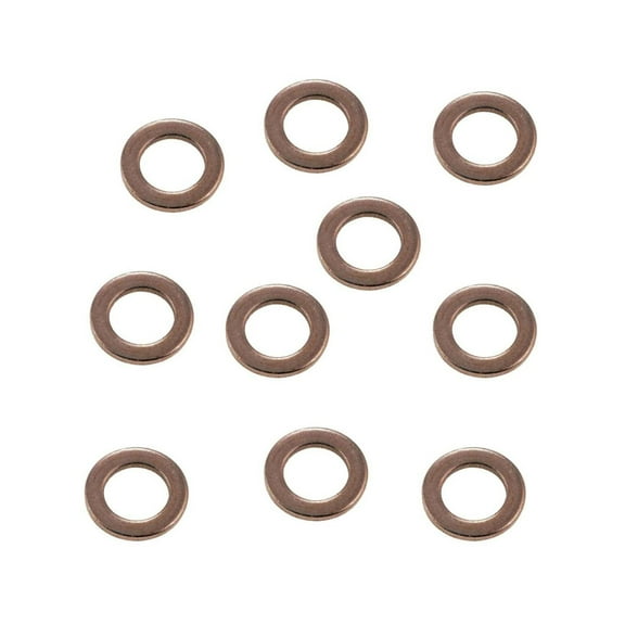 KarParts360 For Dodge Shadow/Spirit 1990 91 92 93 1994 Brake Hose Washer | 10 Pieces | 7/16 Inches Inside Diameter | 11/16 Inches Outside Diameter | 1/32 Inches Thickness