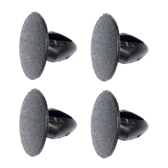 KarParts360 Door Panel Retainers | Nylon, Plastic Material | Black | 25/64 Inches Fastener Hole Size | 4 Pieces