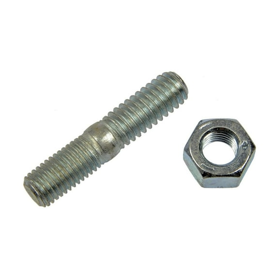 KarParts360 Double Ended Studs | Metal Material | Zinc | Rods/Flats/Angles Fastener Category | 5/16 Thread Diameter | 5/16-18 Inches Thread Size | 10 pieces