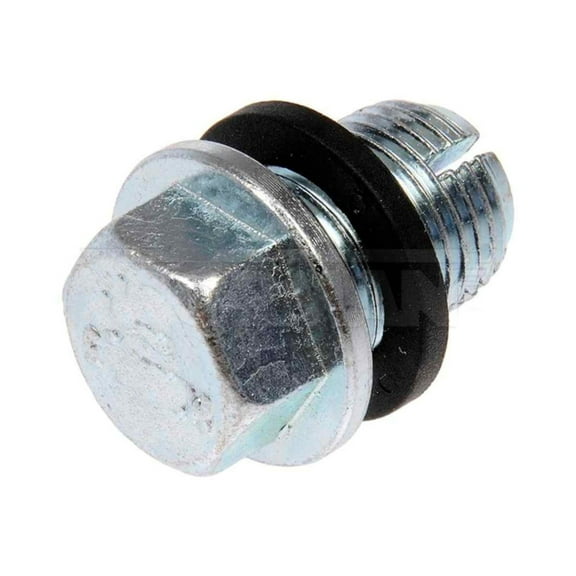 KarParts360 Engine Oil Drain Plug | Steel Material | Silver | Fine Thread Type | 5.8 Bolt Grade | Conventional Drain Method