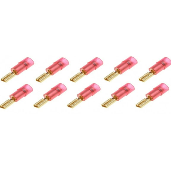 KarParts360 Female Audio Disconnect | Copper | Quick Slide Terminal | 22-18 Wire Gauge | 0.77 Inches Connector Length