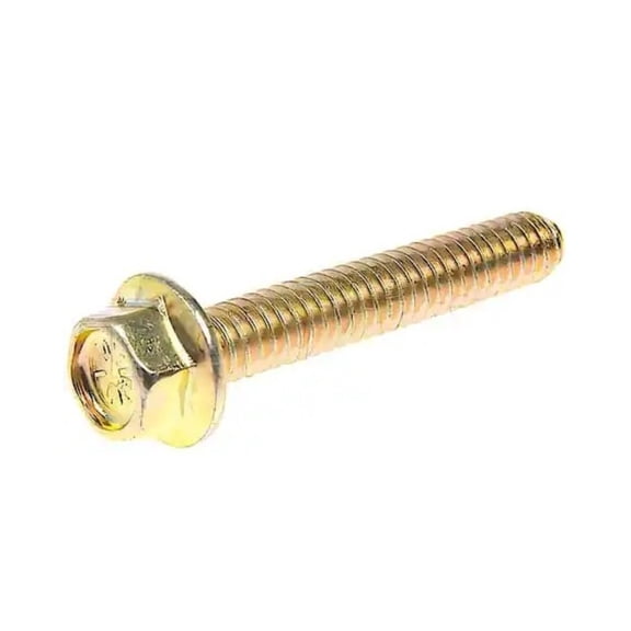 KarParts360 Flanged Bolts | Steel | Yellow Zinc | Hex Head Drive | Fine Thread | 10.9 Bolt Grade