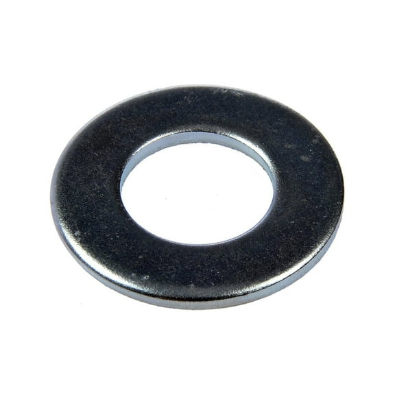 KarParts360 Flat Washer | Steel | Natural/Zinc-Plated Finish | Flat Type | 1/2 Inches Callout Size | 1/2 Inches Inside Diameter