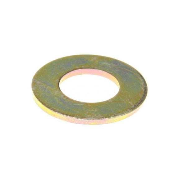 KarParts360 Flat Washers | Steel | Yellow | 1/2 Inches Callout Size | 1/2 Inches Inside Diameter