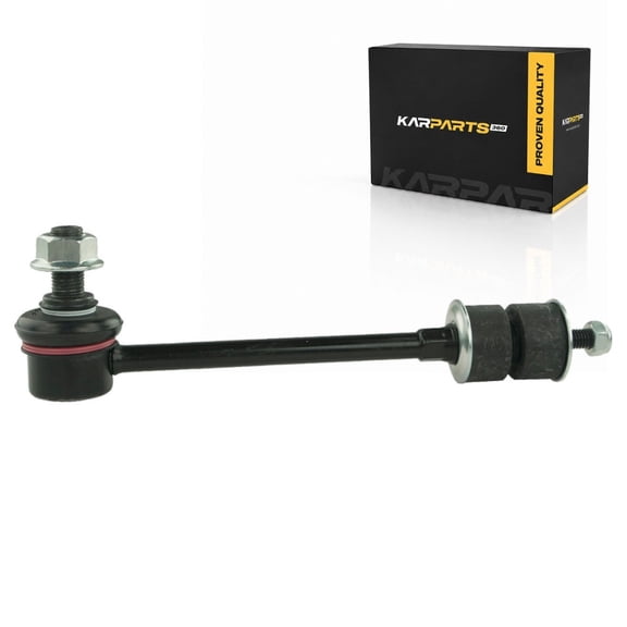 KarParts360 For 1990-1996 Toyota 4Runner Stabilizer Bar Link Set | Rubber | Black Bushing | Ball Joint End 1 | Split Bushing End 2 | Threaded Stud