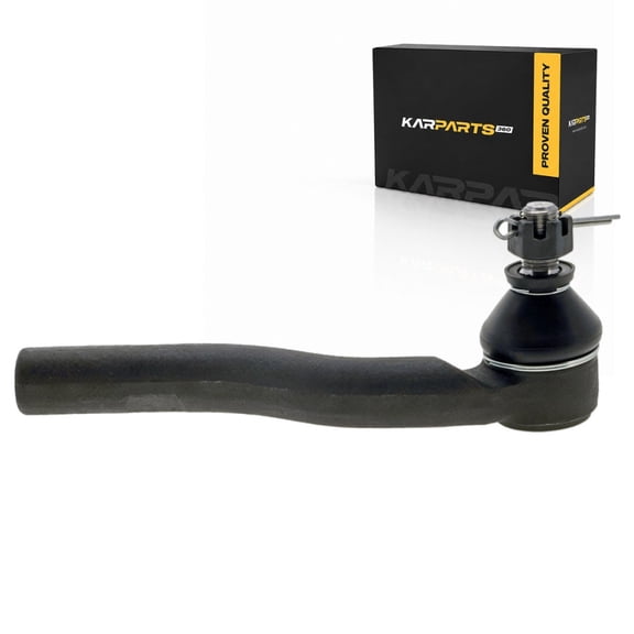 KarParts360 For 1990 91 92 93 1994 Lexus LS400 Tie Rod End | Rubber | Black | Threaded Stud