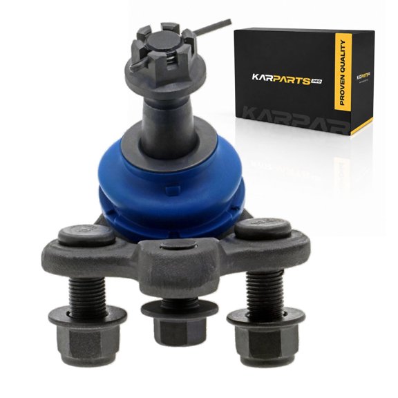 KarParts360 For 1996-2008 Toyota Corolla Ball Joint | Bolt-In | Threaded Stud | Ball Joint Assembly | Castle Nut Included