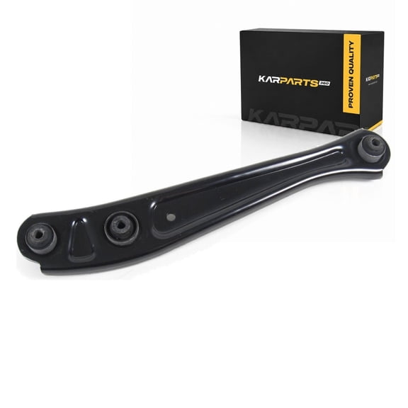 KarParts360 For 1997 1998 1999 2000 Acura EL Control Arm | Coupe/Sedan/Hatchback | Rubber Bushing | Steel | Black