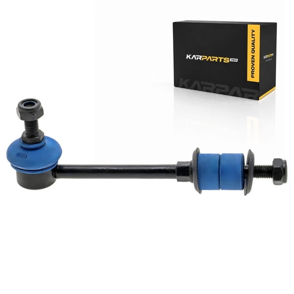 KarParts360 For 1999 2000 2001 2002 Infiniti G20 Stabilizer Bar Link Set | Rubber | Blue | Ball Joint End 1