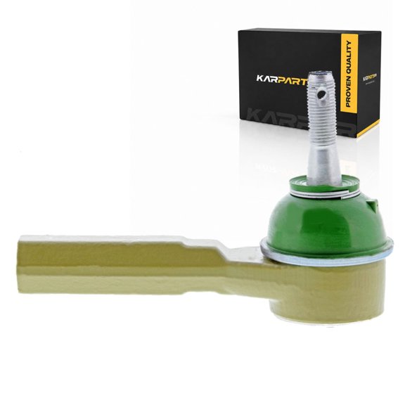 KarParts360 For 1999 2000 Chevy Silverado 2500 Tie Rod End | Sintered Metal | Green Boot | Neoprene Dust Boot | Threaded Stud | Male End 1