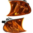 thumbnail image 1 of KarParts360 For 2000 BMW 328i Park / Signal Light Assembly Pair Driver and Passenger Side Replaces BM2520106 AU2521101, 1 of 5