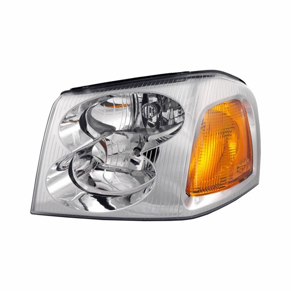 KarParts360 For 2002-2009 GMC Envoy Headlight Assembly Driver Side w/ Bulbs For GM2502220