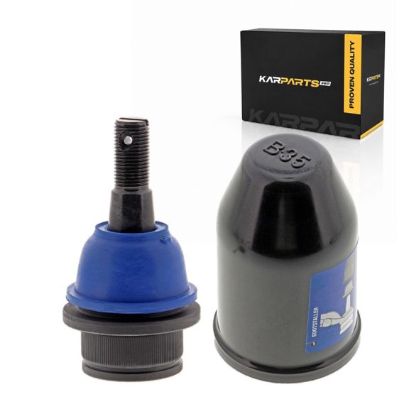 KarParts360 For 2002-2010 Dodge Ram 1500 Ball Joint | Neoprene Dust Boot | Blue Boot | Sintered Metal Bearing | Press-In Mounting | Threaded Stud