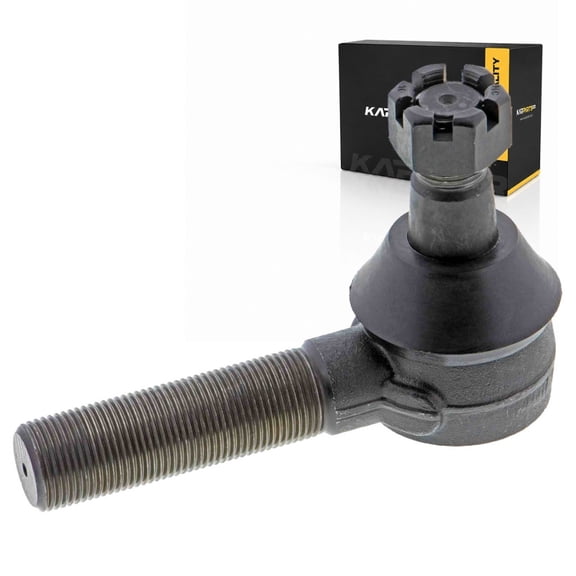 KarParts360 For 2003 2004 2005 2006 Autocar LLC. Xpeditor WX Tie Rod End | Rubber | Black | Threaded Stud