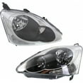 thumbnail image 1 of KarParts360 For 2004 2005 Honda Civic Headlight Assembly Pair Driver and Passenger Side For HO2502122 HO2503122, 1 of 5