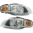 thumbnail image 1 of KarParts360 For 2005 2006 2007 2008 AUDI A4 Head Light Assembly Driver and Passenger Side w/Bulbs Replaces AU2502128 CAPA Certified AU2503128, 1 of 4