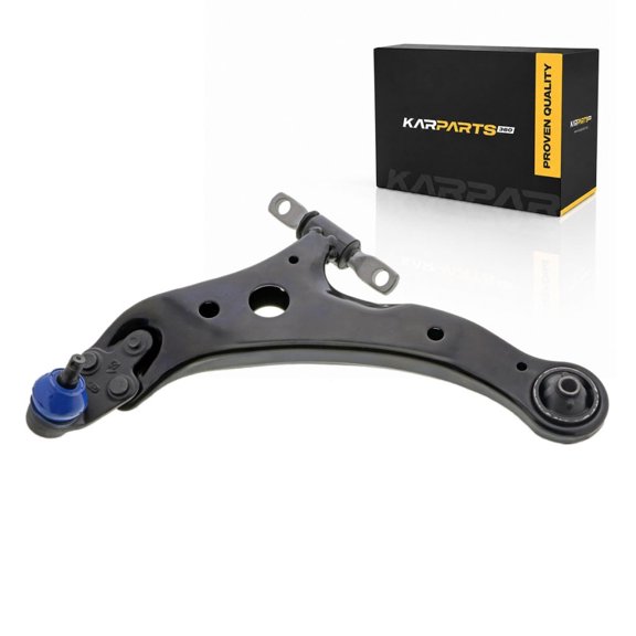 KarParts360 For 2005-2018 Toyota Avalon Control Arm and Ball Joint | Sintered Metal Bearing | Bolt In Ball Joint Mounting | Rubber Bushing | Black