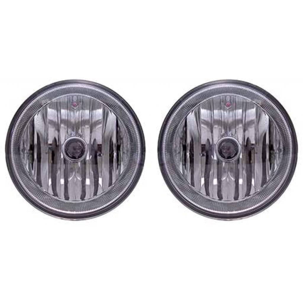KarParts360 For 2007 - 2013 Toyota Tundra Fog Light Assembly Driver and Passenger Side Pair w/Bulbs Replaces TO2592117 TO2592117