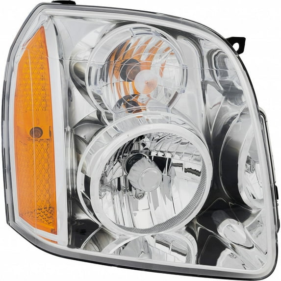 KarParts360 For 2007-2014 GMC YUKON Headlight Assembly Passenger Side w/Bulbs Replaces GM2503265