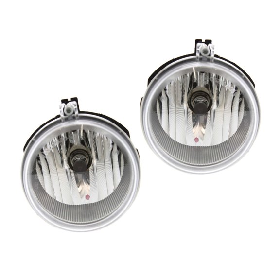 KarParts360 For 2007 Dodge Caliber Fog Light Assembly Driver and Passenger Side Pair w/Bulbs Replaces CH2592137