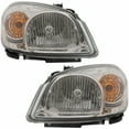 thumbnail image 1 of KarParts360 For 2005-2010 Chevy Cobalt Headlight Assembly Pair Driver and Passenger Side w/Bulbs Replaces GM2502282 GM2503282, 1 of 5