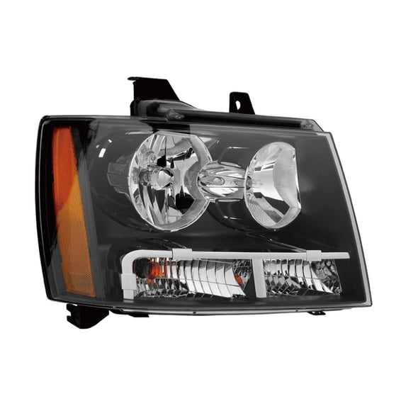 KarParts360 For 2008-2013 Chevy Tahoe Headlight Assembly Passenger Side w/Bulbs Replaces GM2503263