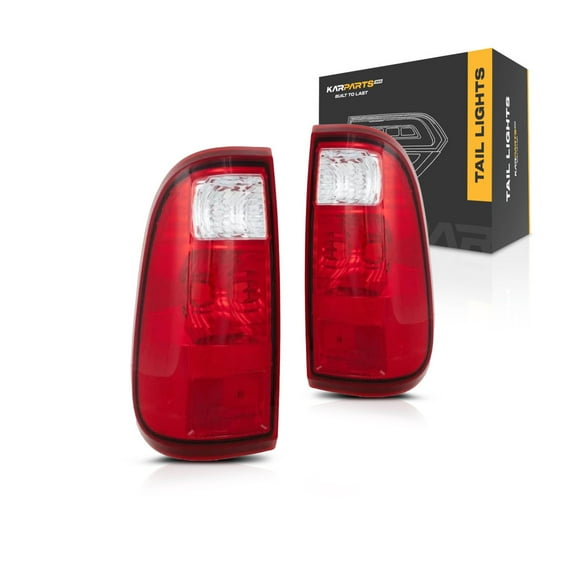 KarParts360 For 2008 - 2016 Ford F-350 Super Duty Tail Light Assembly Driver and Passenger Side Pair Replaces FO2800208 FO2801208