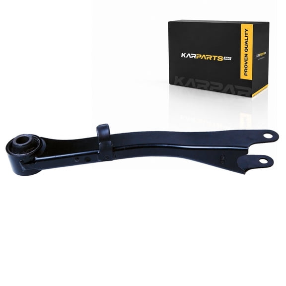 KarParts360 For 2009 10 11 12 2013 Subaru Forester Trailing Arm | Steel | Rubber | Black | Bushing End 1 | Fork End 2