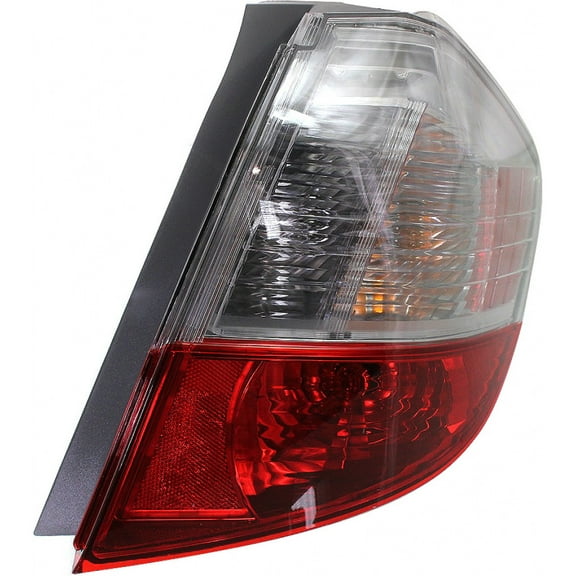 KarParts360 For 2009-2014 Honda Fit Tail Light Assembly Passenger Side w/Bulbs For HO2801176 | 33550-TK6-A01