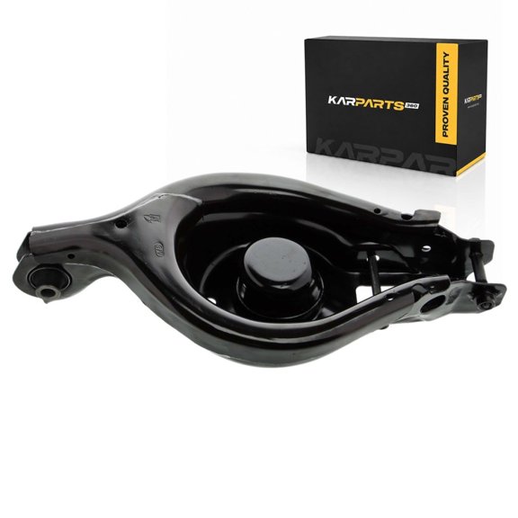 KarParts360 For 2009-2015 Honda Pilot Control Arm | Rubber | Steel | Black | Bushings Included