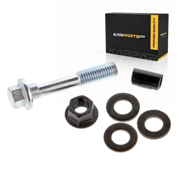 KarParts360 For 2010 Buick Allure Alignment Camber Set | Silver Bolt | Hexagonal Bolt Head | 2.76 Bolt Length | M12 - 1.75 Thread Size