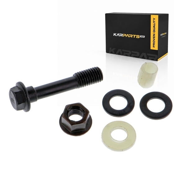 KarParts360 For 2011-2017 Chevy Caprice Alignment Camber Set | Black Bolt | Hexagonal Bolt Head | 2.78 Bolt Length | M14 - 2.0 Thread Size