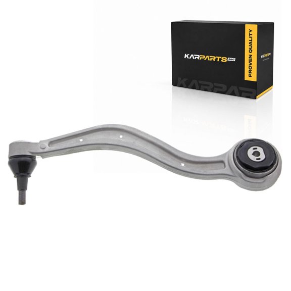 KarParts360 For 2013-2019 Cadillac ATS Control Arm and Ball Joint Assembly | Aluminum | Black Boot | Press In Ball Joint Mounting | Rubber Bushing