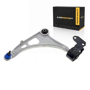 KarParts360 For 2016-2022 Honda Pilot Control Arm and Ball Joint | Aluminum | Blue Boot | Threaded Ball Joint Stud | Rubber Bushing