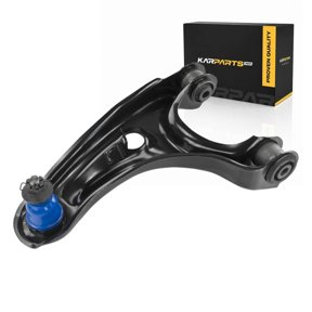 KarParts360 For 2016-2023 Honda Pilot Control Arm and Ball Joint | Sintered Metal Bearing | Blue Boot | Threaded Ball Joint Stud | Rubber Bushing