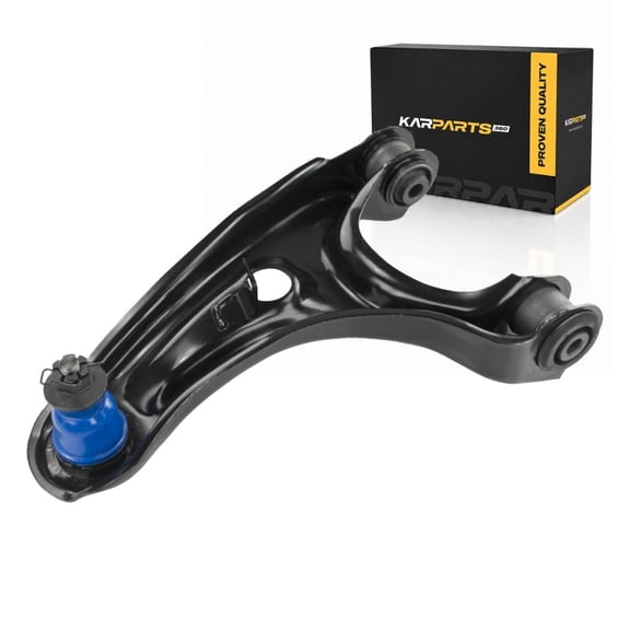 KarParts360 For 2016-2023 Honda Pilot Control Arm and Ball Joint | Sintered Metal Bearing | Blue Boot | Threaded Ball Joint Stud | Rubber Bushing