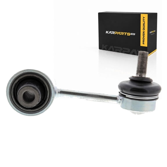 KarParts360 For 2017 2018 2019 2020 Toyota 86 Stabilizer Bar Link Set | Rubber | Black Bushing | Ball Joint End 1 | Bushing End 2 | Threaded Stud