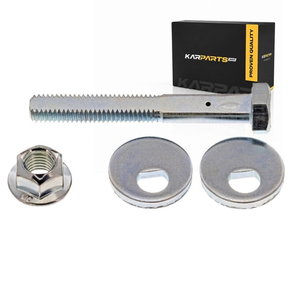 KarParts360 For 2018 19 20 21 2022 Buick Enclave Toe Adjusting Set | Steel | Silver Bolt | Greaseable
