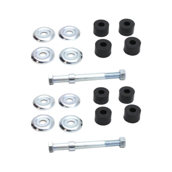 KarParts360 For Acura Integra 1990-2001 Sway Bar Links Front, Driver and Passenger Side | Pair | Non-Greasable | Replacement For 654004, 1014524