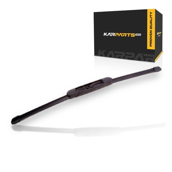 KarParts360 For Alfa Romeo Spider 1990 91 92 93 1994 Wiper Blade Front, Driver OR Passenger Side | Single Piece | Black Blade | Framed