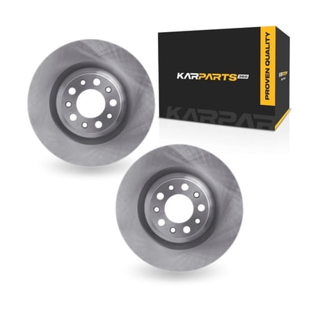 KarParts360 For Alfa Romeo Stelvio 2018-2025 Brake Rotors Rear