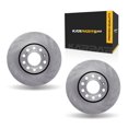 thumbnail image 1 of KarParts360 For Audi A4 1996-2008 Brake Rotor Set Front | Cast Iron | Rotors Only Design | 1-Piece Construction, 1 of 4
