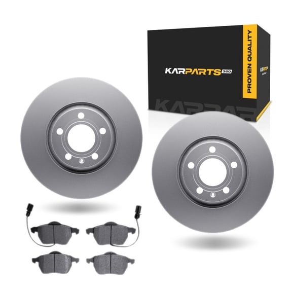 KarParts360 For Audi A4 Quattro 2002 03 04 05 2006 Brake Set Front
