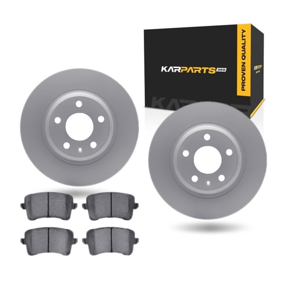 KarParts360 For Audi A5 Quattro 2008-2017 Brake Set Rear