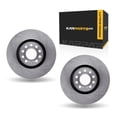 thumbnail image 1 of KarParts360 For Audi A6 1998-2005 Brake Rotor Set Front | Cast Iron | Rotors Only Design | 1-Piece Construction, 1 of 4