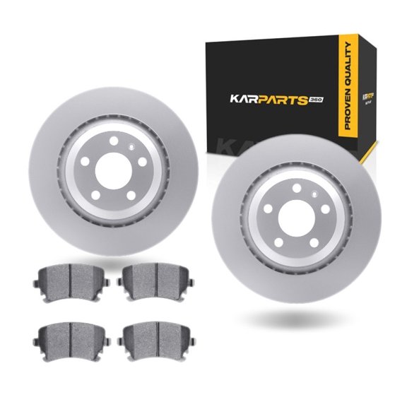 KarParts360 For Audi A6 Quattro 2005-2011 Brake Set Rear