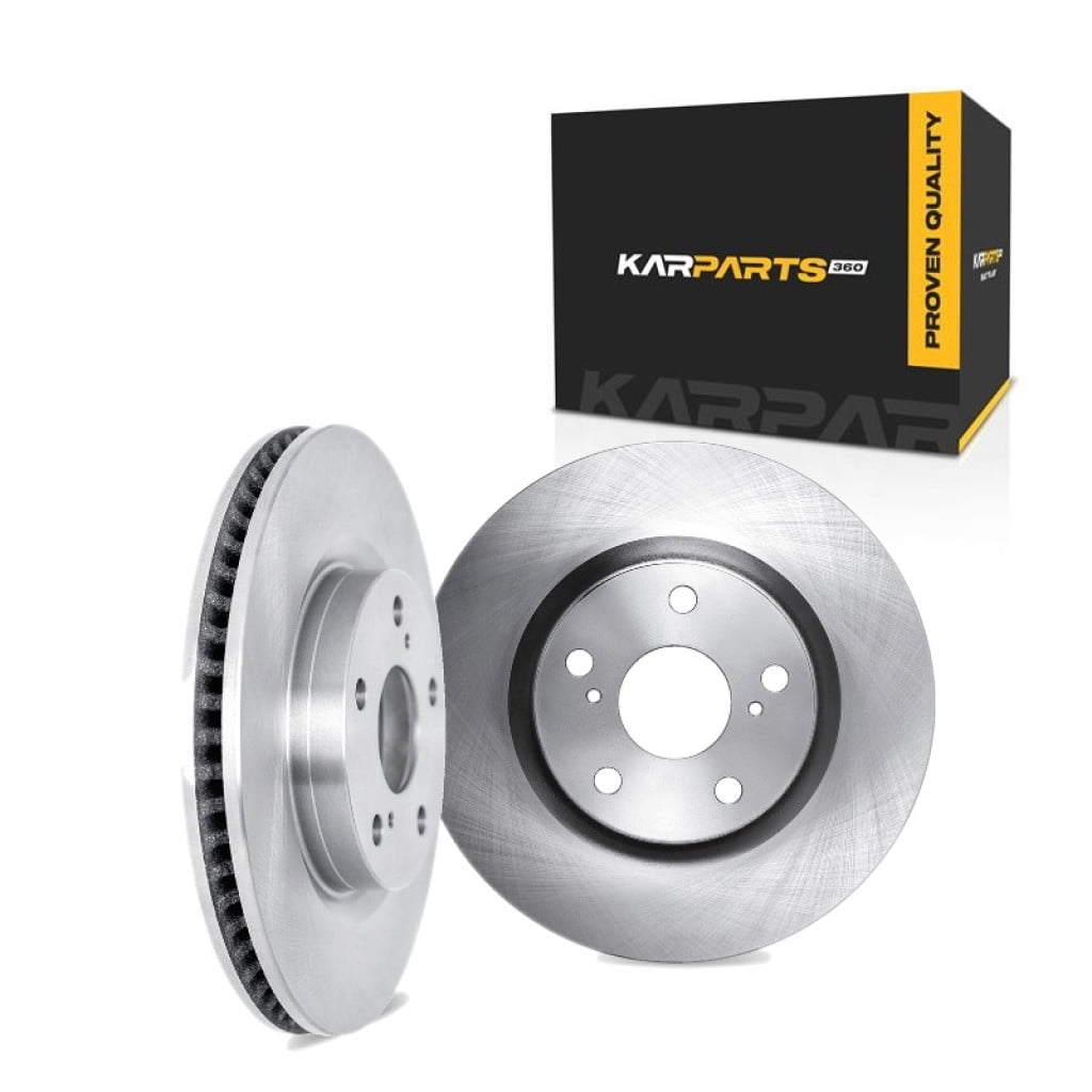 KarParts360 For Audi A6 Quattro 2019-2025 Brake Rotor Set Front | Cast ...